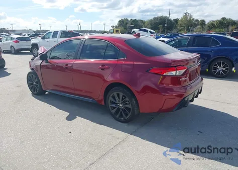 2023 Toyota Corolla Se z USA, uszkodzony, nr VIN 5YFS4MCE9PP166948